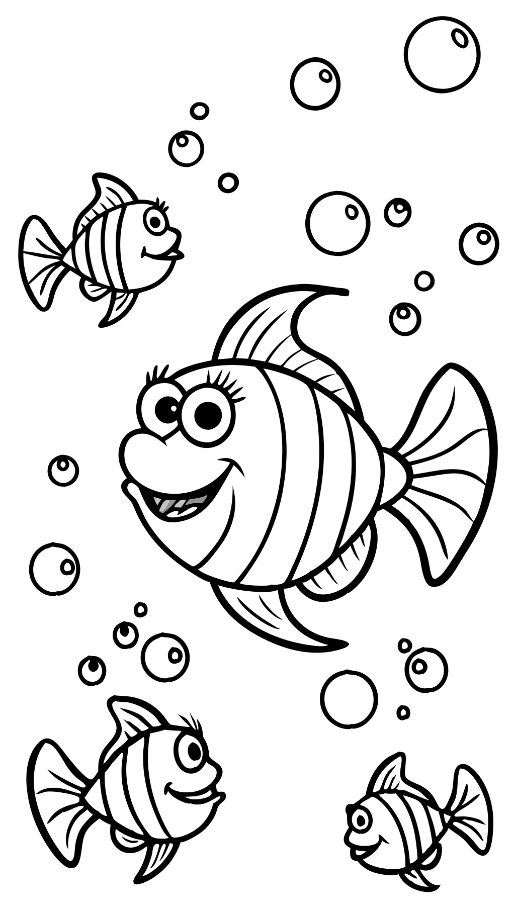 Dr Seuss One Fish Two Fish Coloring Pages